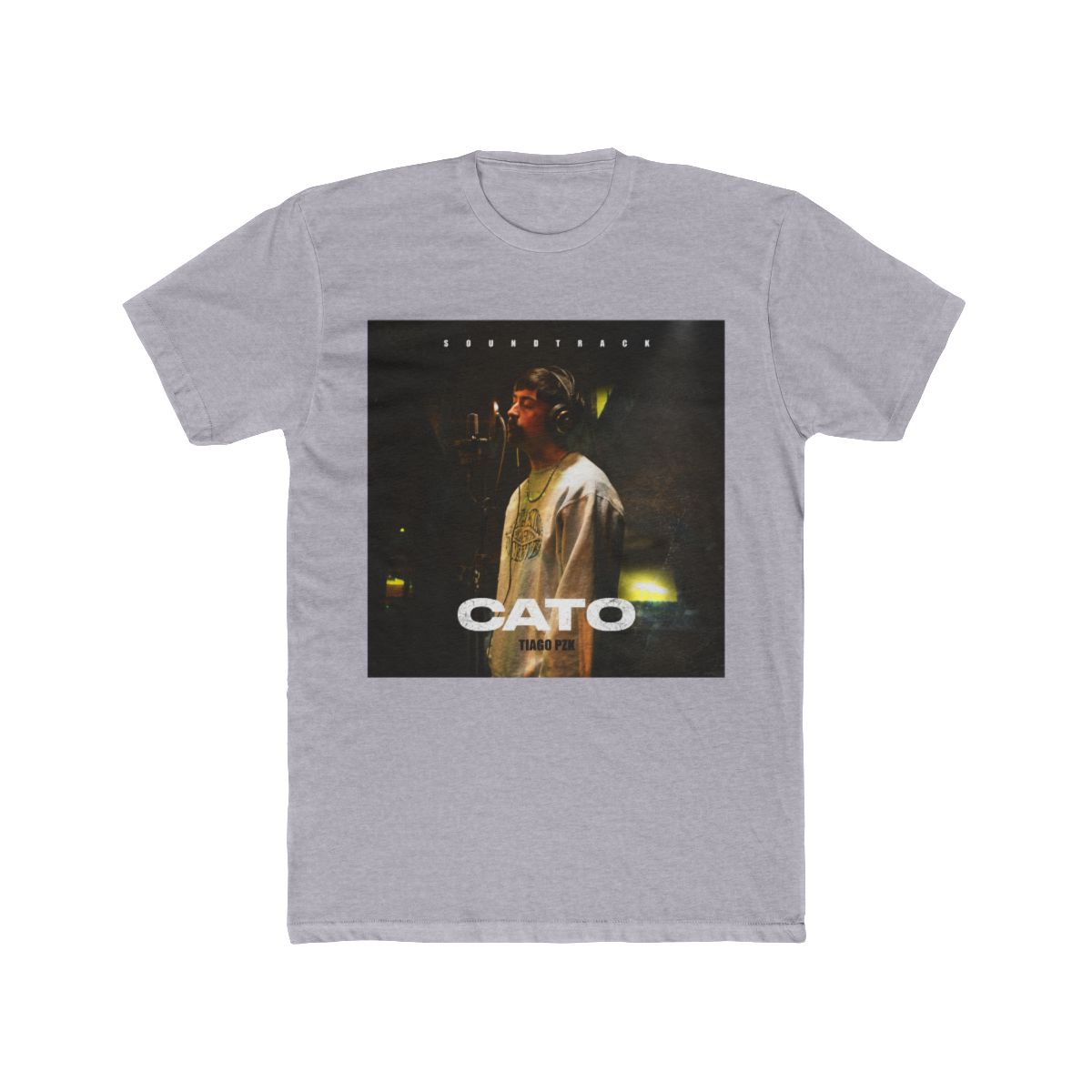 Tiago PZK - CATO SOUNDTRACK album 2021 T Shirt - alternate angle 5, merchandise