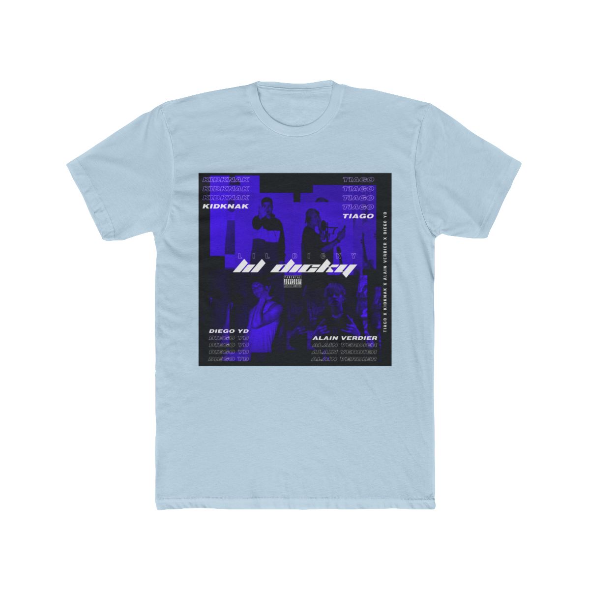Tiago PZK - Lil Dicky album 2020 T Shirt - alternate angle 5, merchandise