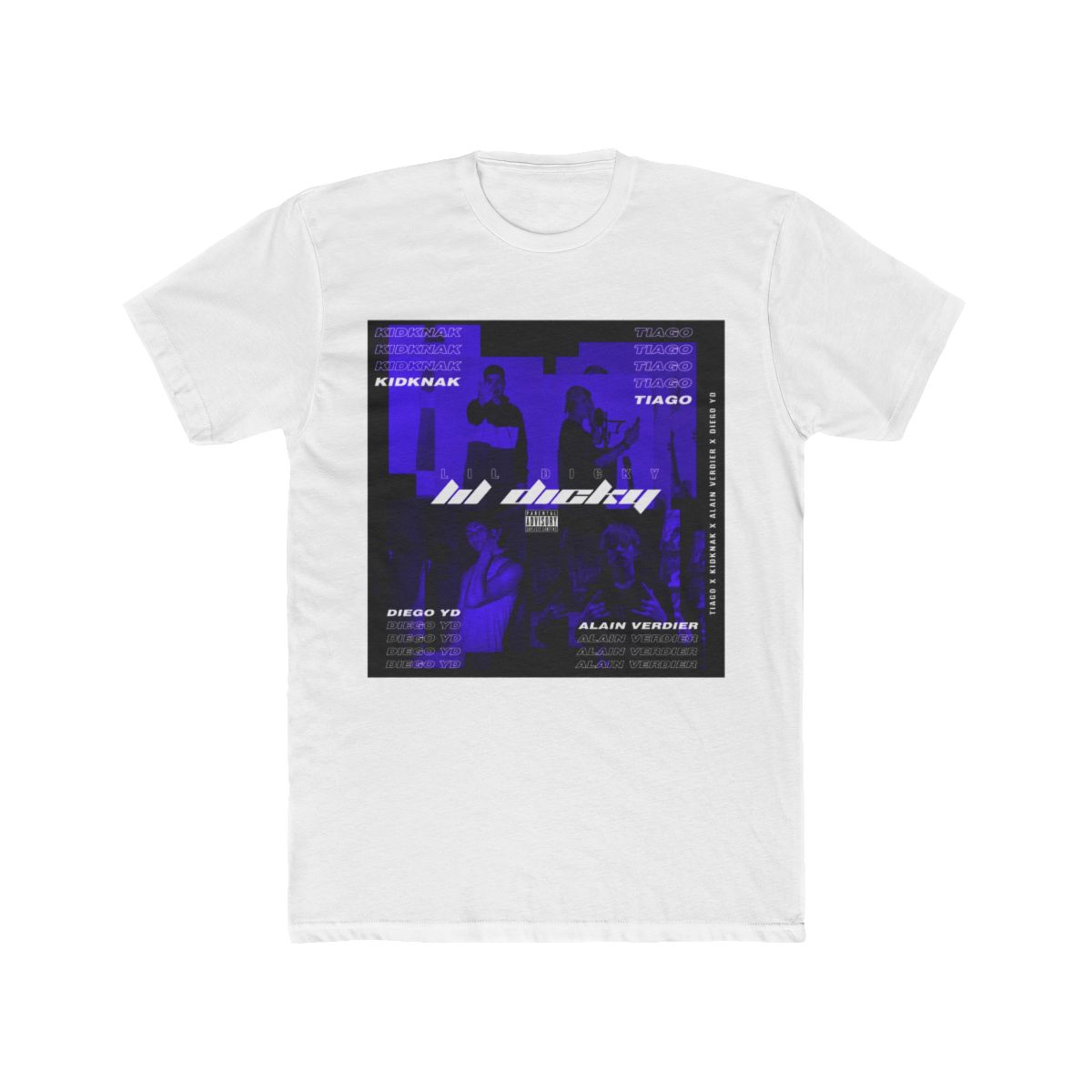 Tiago PZK - Lil Dicky album 2020 T Shirt - alternate angle 2, merchandise